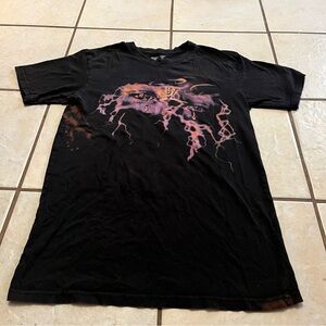 VLONE NEVER BROKE AGAIN VLONE EYES TEE (BLACK) MEDIUM
